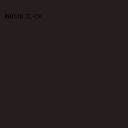 261E1D - Raisin Black color image preview