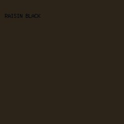 2C2319 - Raisin Black color image preview