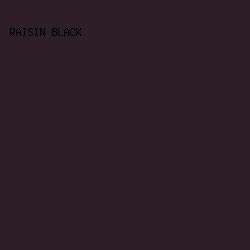 2E1F27 - Raisin Black color image preview