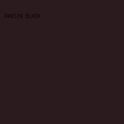 2b1b1e - Raisin Black color image preview