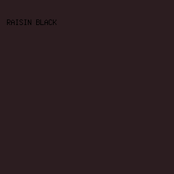 2c1d20 - Raisin Black color image preview