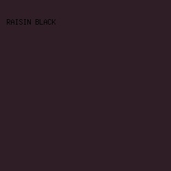 2f1e25 - Raisin Black color image preview