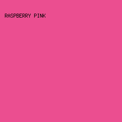 EB4E90 - Raspberry Pink color image preview