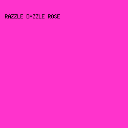 ff33cc - Razzle Dazzle Rose color image preview