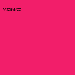 f21e6a - Razzmatazz color image preview