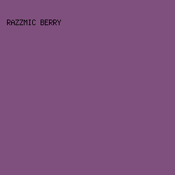 7f507e - Razzmic Berry color image preview