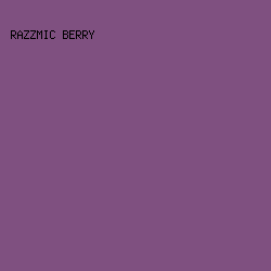 7f5080 - Razzmic Berry color image preview