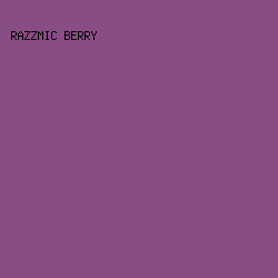 884D85 - Razzmic Berry color image preview