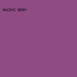 8E4C83 - Razzmic Berry color image preview