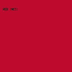 bf0a30 - Red (NCS) color image preview
