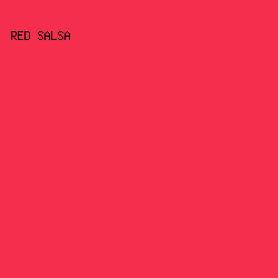 F42E4C - Red Salsa color image preview