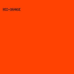 ff4100 - Red-Orange color image preview