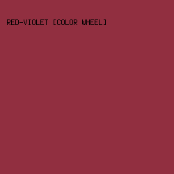 912F40 - Red-Violet [Color Wheel] color image preview
