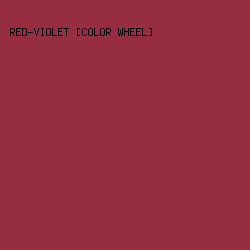 962d40 - Red-Violet [Color Wheel] color image preview