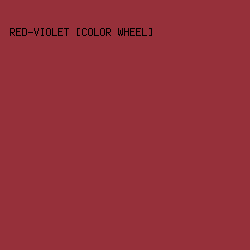 96303a - Red-Violet [Color Wheel] color image preview