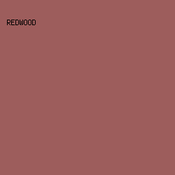 9d5d5c - Redwood color image preview