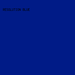 001b87 - Resolution Blue color image preview