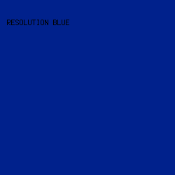 00218C - Resolution Blue color image preview