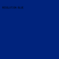 00237d - Resolution Blue color image preview