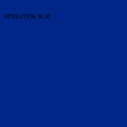 002787 - Resolution Blue color image preview