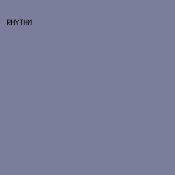 7B7E9A - Rhythm color image preview