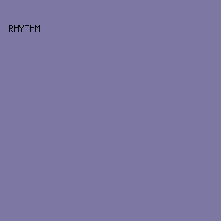 7D78A3 - Rhythm color image preview