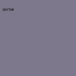 7E788C - Rhythm color image preview