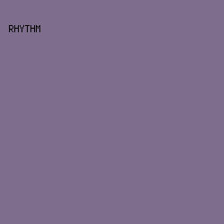 7F6D8E - Rhythm color image preview