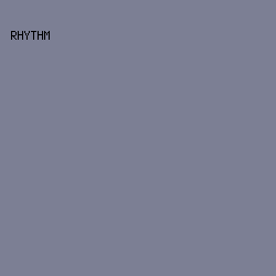 7c7f94 - Rhythm color image preview