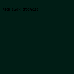 001d15 - Rich Black [FOGRA29] color image preview