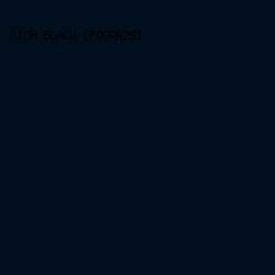 010E1D - Rich Black [FOGRA29] color image preview