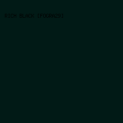 011a16 - Rich Black [FOGRA29] color image preview