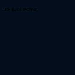 030E1E - Rich Black [FOGRA29] color image preview
