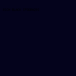 04031C - Rich Black [FOGRA29] color image preview
