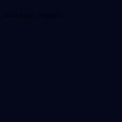 05081b - Rich Black [FOGRA29] color image preview