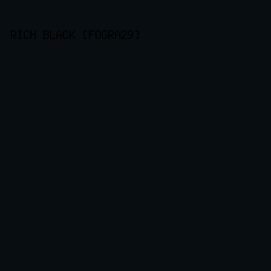070d11 - Rich Black [FOGRA29] color image preview