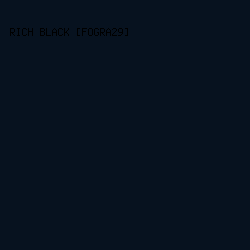 07121f - Rich Black [FOGRA29] color image preview