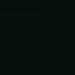 08100f - Rich Black [FOGRA29] color image preview