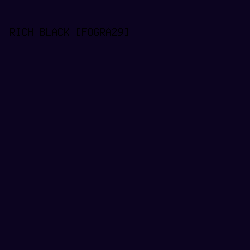 0C0420 - Rich Black [FOGRA29] color image preview
