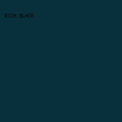 072f3c - Rich Black color image preview