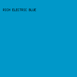 0098c9 - Rich Electric Blue color image preview
