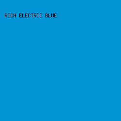 0195d6 - Rich Electric Blue color image preview