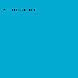 02A9D1 - Rich Electric Blue color image preview
