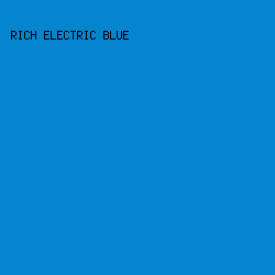 0585CE - Rich Electric Blue color image preview