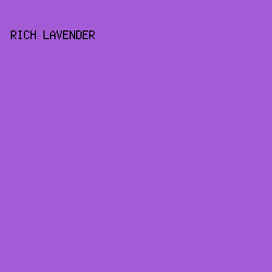 A35CD6 - Rich Lavender color image preview