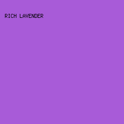 A85BD8 - Rich Lavender color image preview