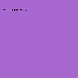 a668cf - Rich Lavender color image preview