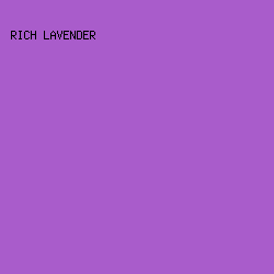 a95ccb - Rich Lavender color image preview