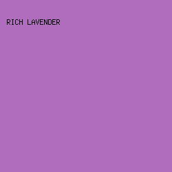 b06dbd - Rich Lavender color image preview