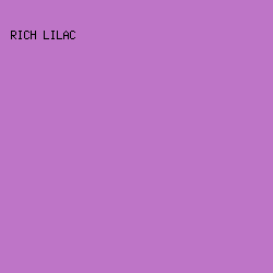 BE75C7 - Rich Lilac color image preview